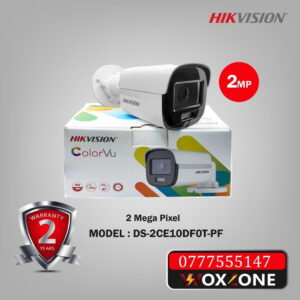 DS-2CE10DF0T-PF Hikvision 2 MP ColorVu Fixed Mini Bullet Camera In Sri Lanka