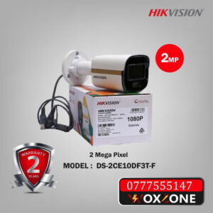 DS-2CE10DF3T-F Hikvision 2MP ColorVu bullet camera in Sri Lanka