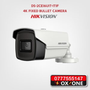 DS-2CE16U1T-IT1F Hikvision 4k fixed bullet camera in Sri Lanka
