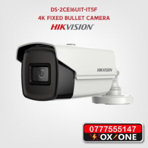 DS-2CE16U1T-IT5F Hikvision 4k fixed bullet camera in Sri Lanka