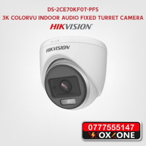 DS-2CE70KF0T-PFS - Hikvision 3K ColorVu indoor audio camera in Sri Lanka