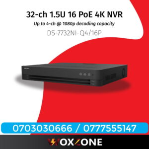 DS-7732NI-Q4/16P Hikvision 32CH 16 PoE 4K NVR in Sri Lanka